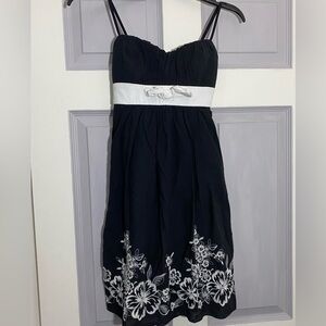 Ruby Rox Floral Embroidered Dress